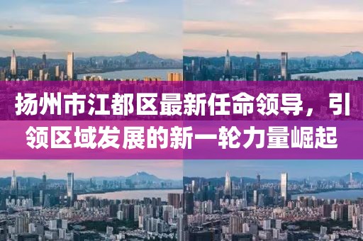 揚(yáng)州市江都區(qū)最新任命領(lǐng)導(dǎo)，引領(lǐng)區(qū)域發(fā)展的新一輪力量崛起